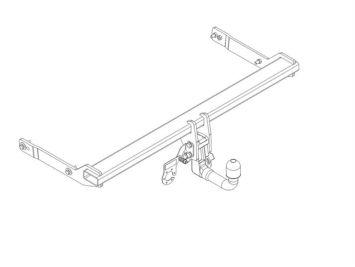 Hak holowniczy Autohak K66V VW Tiguan III 2024-