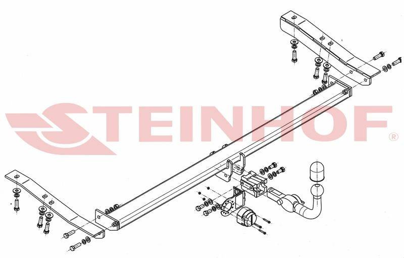 Hak holowniczy Steinhof T-205