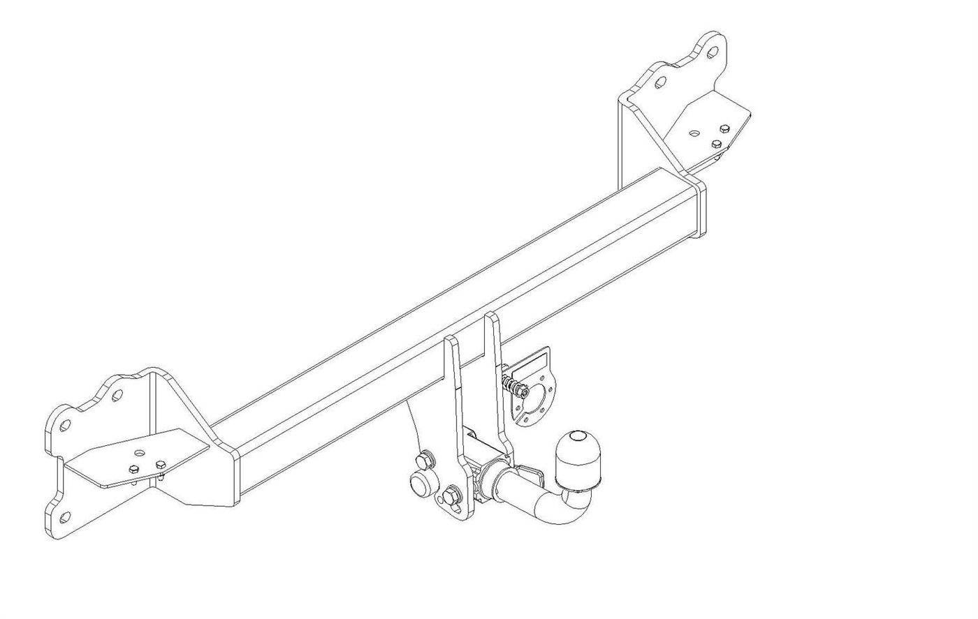 Hak holowniczy Autohak K74A