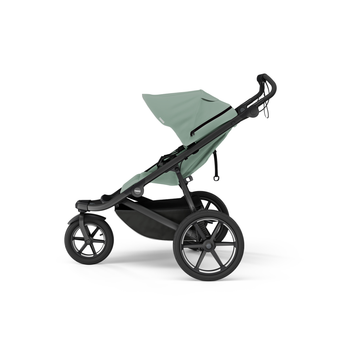 Thule Urban Glide 3 mist green magnetic buckle