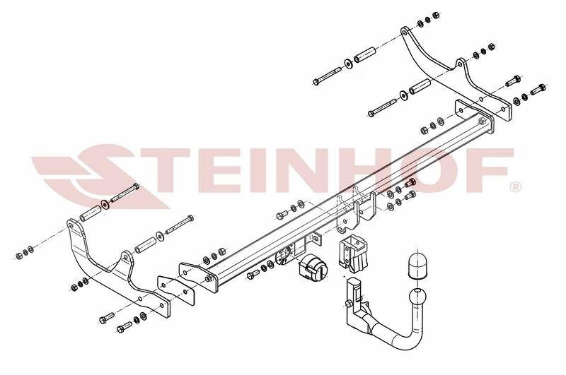 Hak holowniczy Steinhof R-040
