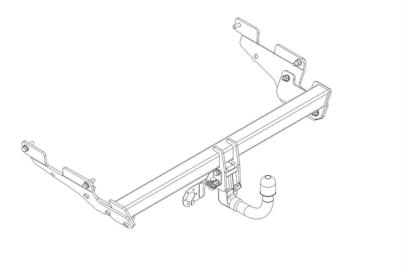 Hak holowniczy Autohak M69V