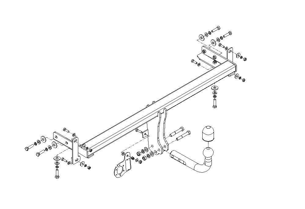 Hak holowniczy Autohak T47
