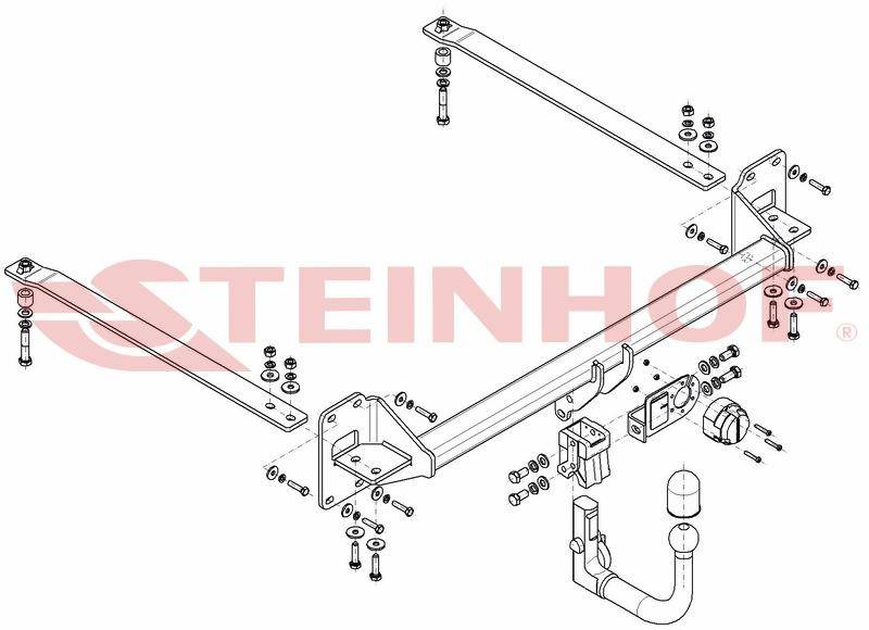 Hak holowniczy Steinhof H-080