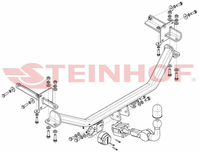 Hak holowniczy Steinhof S-379