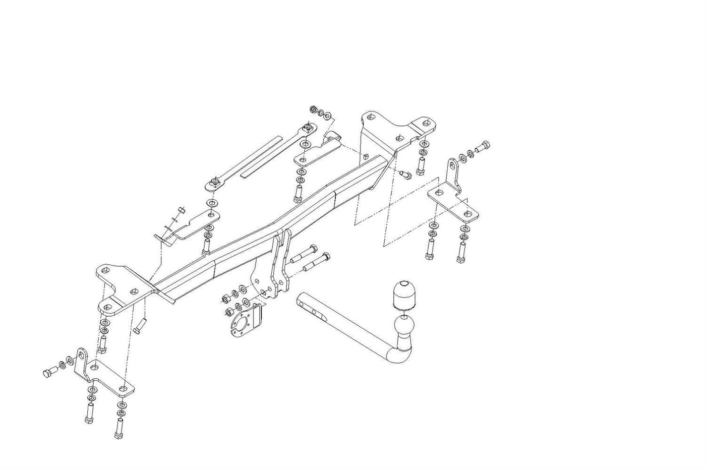 Hak holowniczy Autohak Suzuki Grand Vitara 2005-10