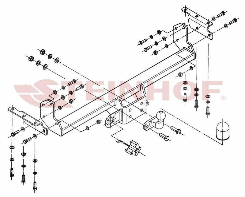 Hak holowniczy Steinhof N-088