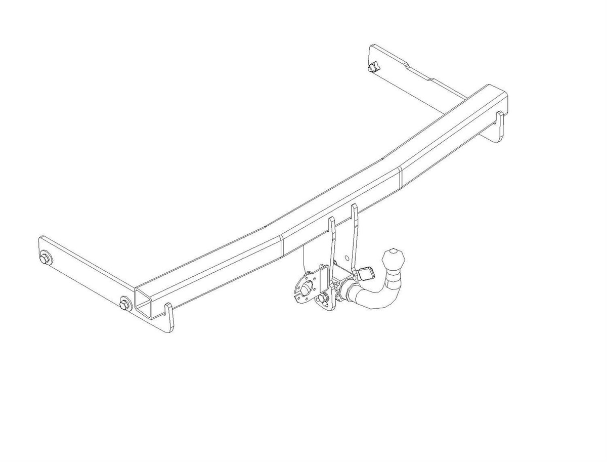 Hak holowniczy Autohak VW Passat B6 2005-2010