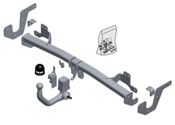 Hak holowniczy BRINK Opel Corsa F 2019-