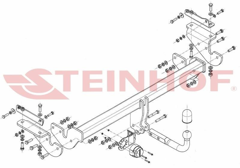 Hak holowniczy Steinhof R-068