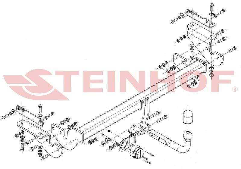 Hak holowniczy Steinhof Renault Kadjar 2015-
