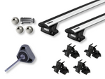 Bagażnik dachowy | Belki | Thule Mini Countryman R60 2010-2016 + KapitanHak