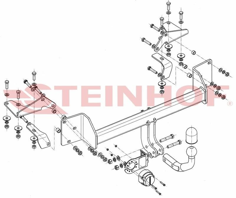 Hak holowniczy Steinhof S-393