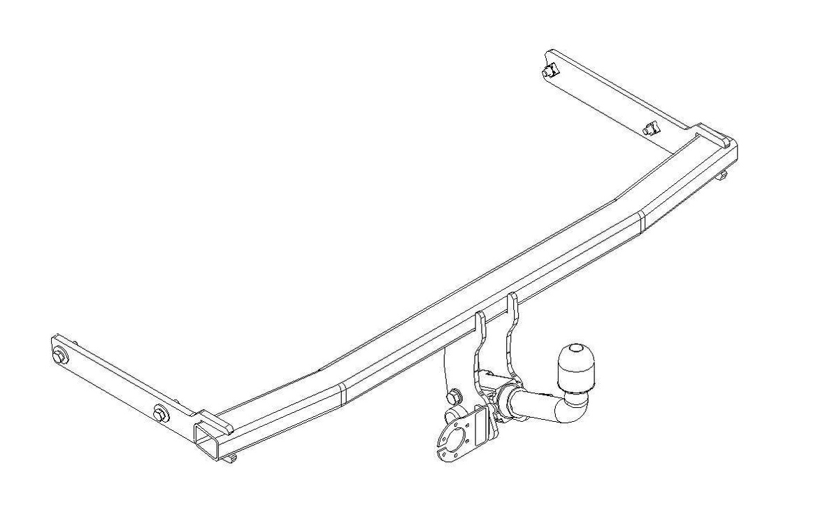 Hak holowniczy Autohak Audi A3 2003-2008