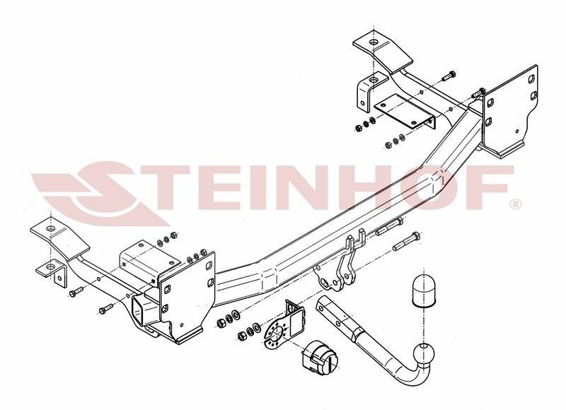 Hak holowniczy Steinhof Range Rover L322 2002-2012