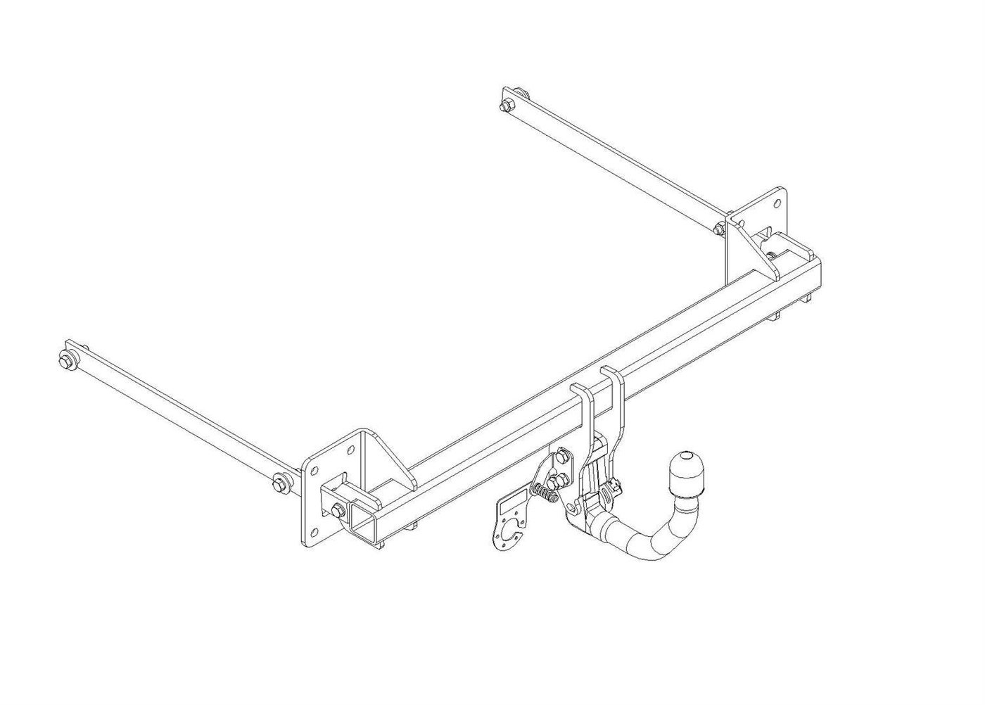 Hak holowniczy Autohak Mazda 3 Hatchback 01.2019-