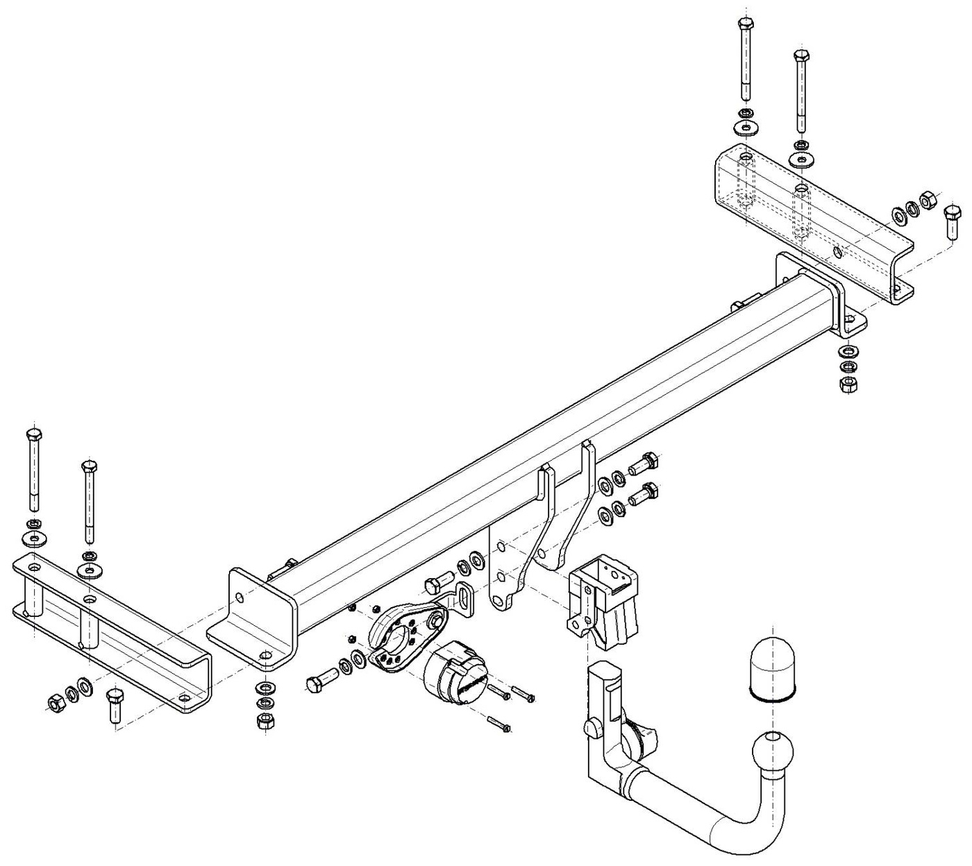 Hak holowniczy Steinhof P-203