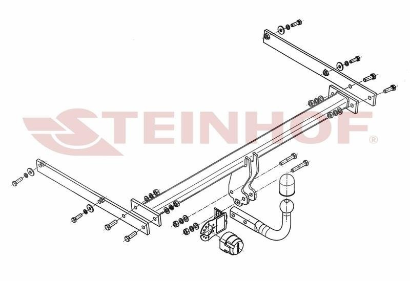 Hak holowniczy Steinhof Ford Focus III Hatchback 2011-2018