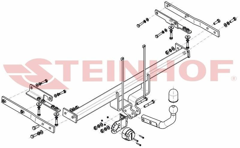 Hak holowniczy Steinhof N-107