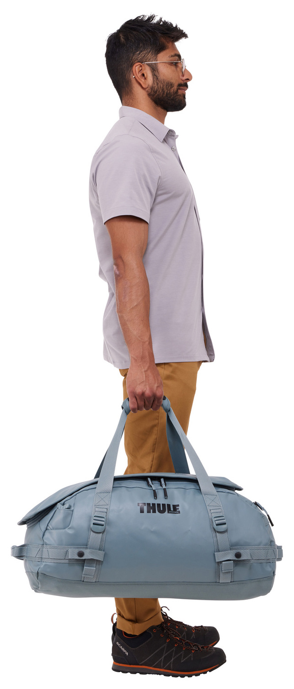 Torba podróżna Torba podróżna Thule Chasm Recycled Duffel 40L - Pond Gray 3204992 