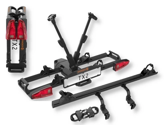 Bagażnik na hak holowniczy PRO-USER SPINDER TX2 PRO-S30005  LED
