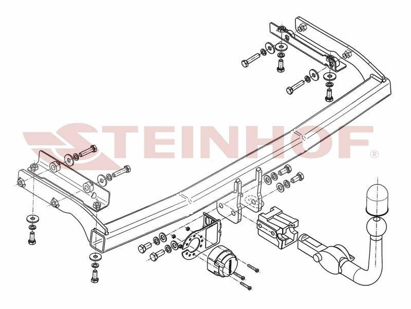 Hak holowniczy Steinhof N-066
