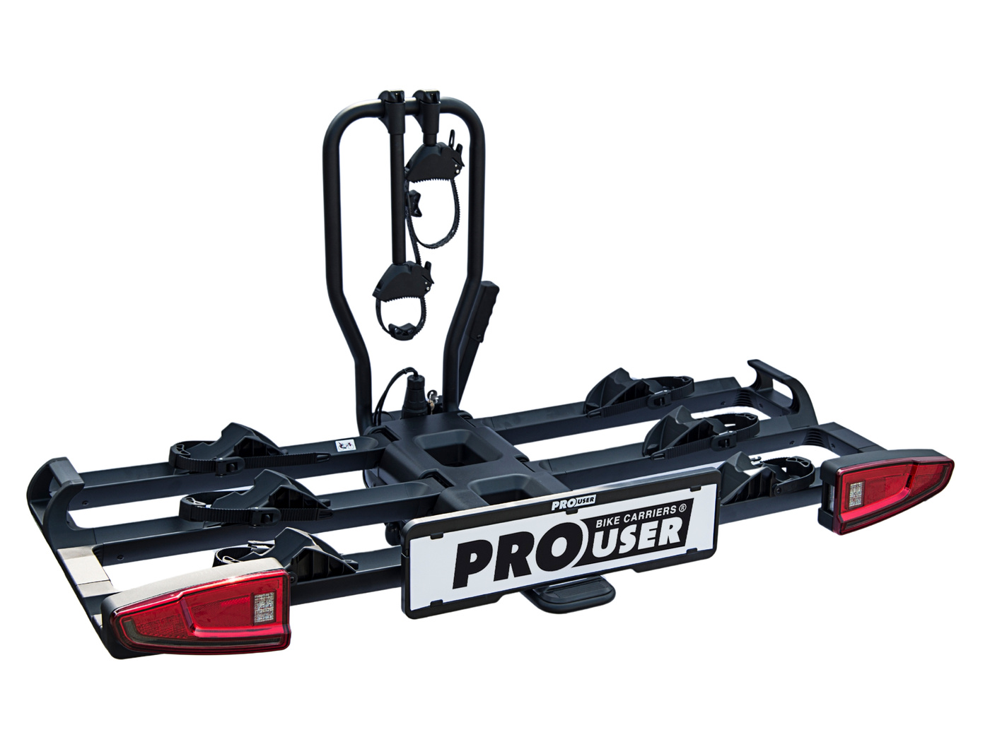 Bagażnik platforma na 4 rowery PROUSER Diamant FG3 | 91778 | wersja limitowana BLACK LED