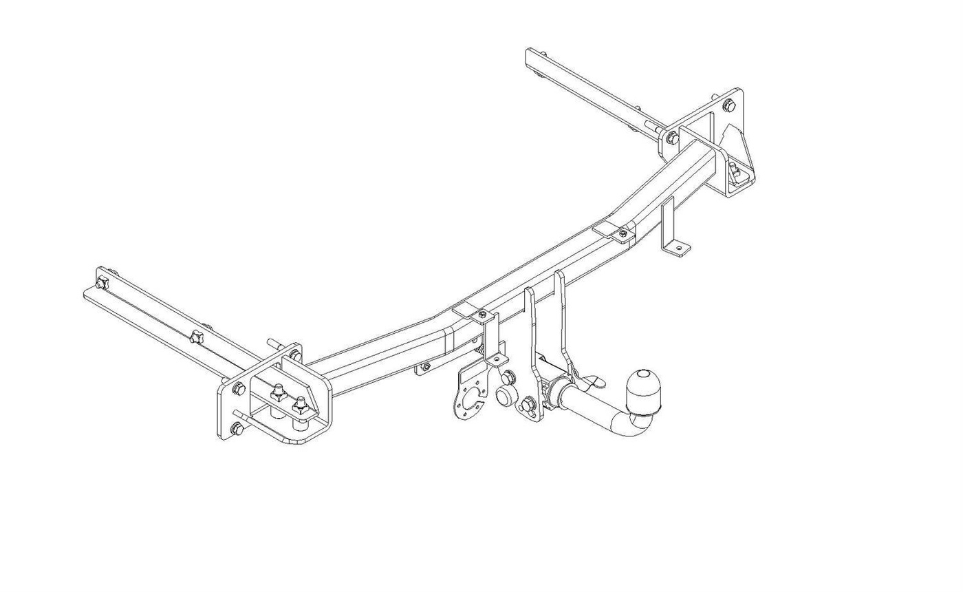 Hak holowniczy Autohak Mercedes C S203 2001-2007