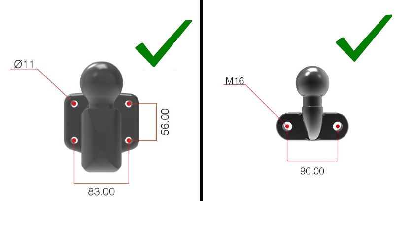Tylny stopień Rhino TowStep TS11BOEF Black | Connect+