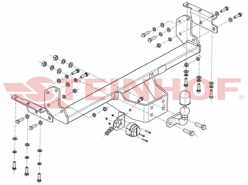 Hak holowniczy Steinhof N-087