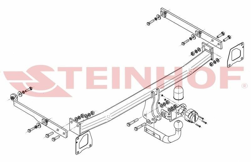 Hak holowniczy Steinhof Renault Scenic III 2009-2016