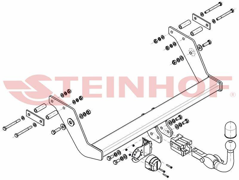 Hak holowniczy Steinhof M-234