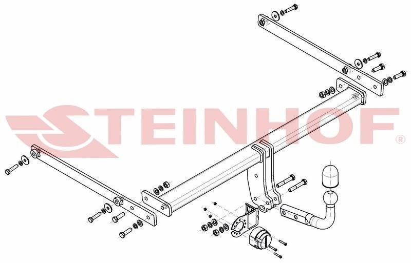 Hak holowniczy Steinhof Mazda CX-3 2015-