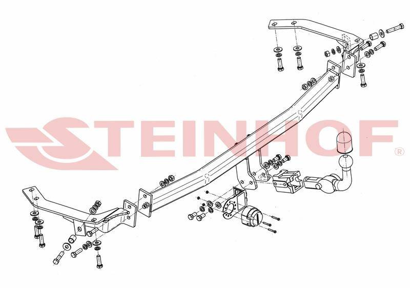 Hak holowniczy Steinhof T-095