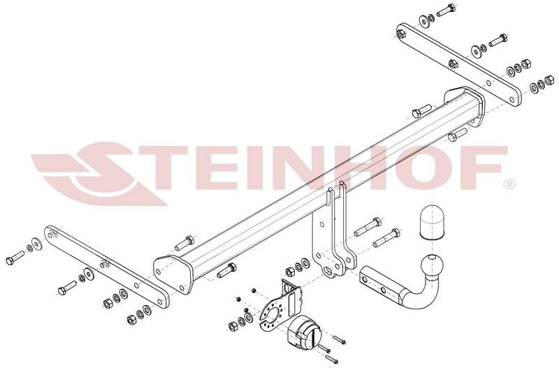 Hak holowniczy Steinhof Skoda Fabia III Kombi 2018-2022