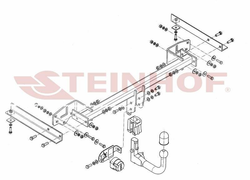 Hak holowniczy Steinhof Opel Mokka 2012-