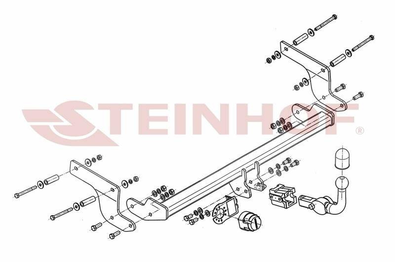 Hak holowniczy Steinhof Renault Clio IV 2012-