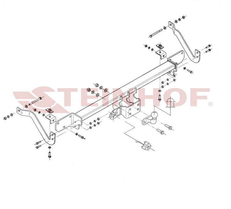 Hak Holowniczy Steinhof Fiat Talento 2015-