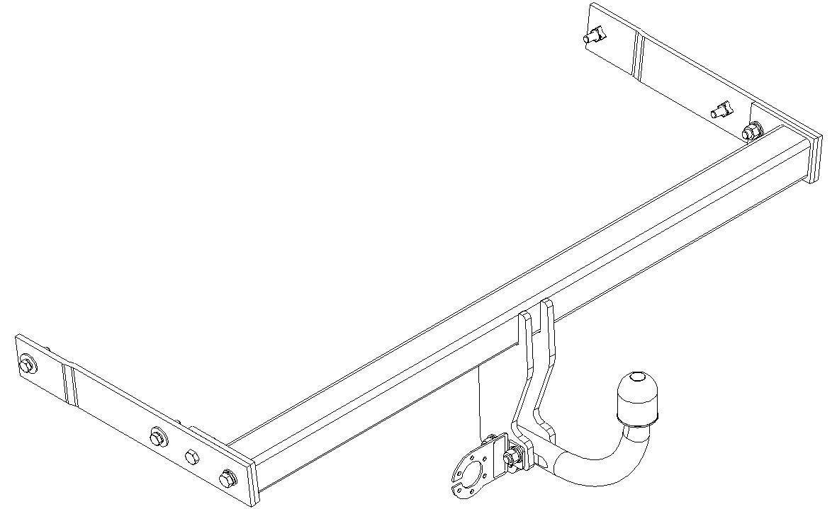 Hak holowniczy Autohak Seat Alhambra 09.2010-06.2012