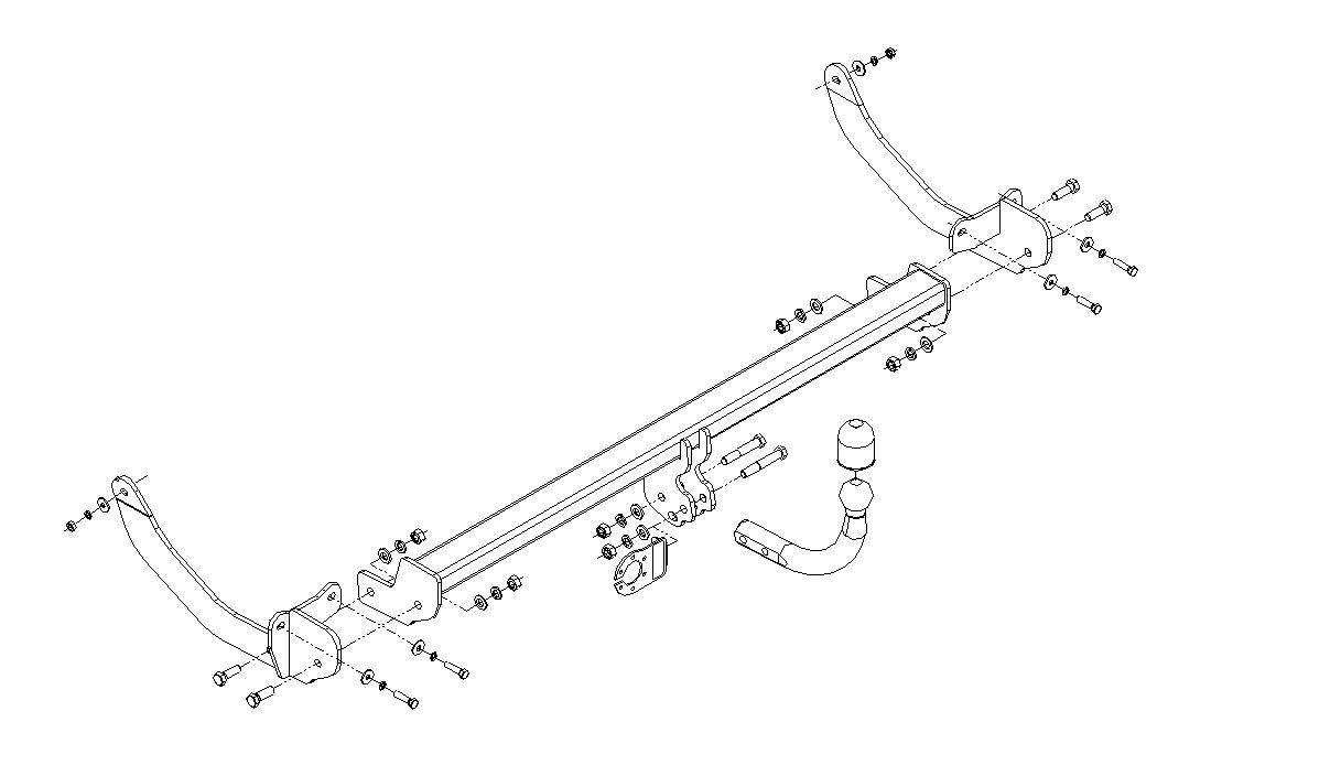 Hak holowniczy Autohak F33