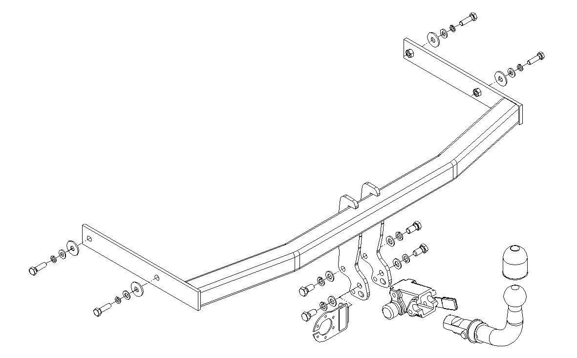 Hak holowniczy Autohak H16A