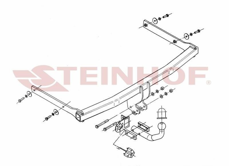 Hak holowniczy Steinhof VW Golf V Kombi 2007-2009