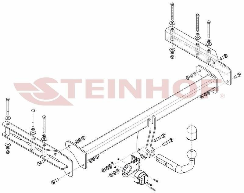 Hak holowniczy Steinhof Audi A6 Allroad quattro C5 2000-2005