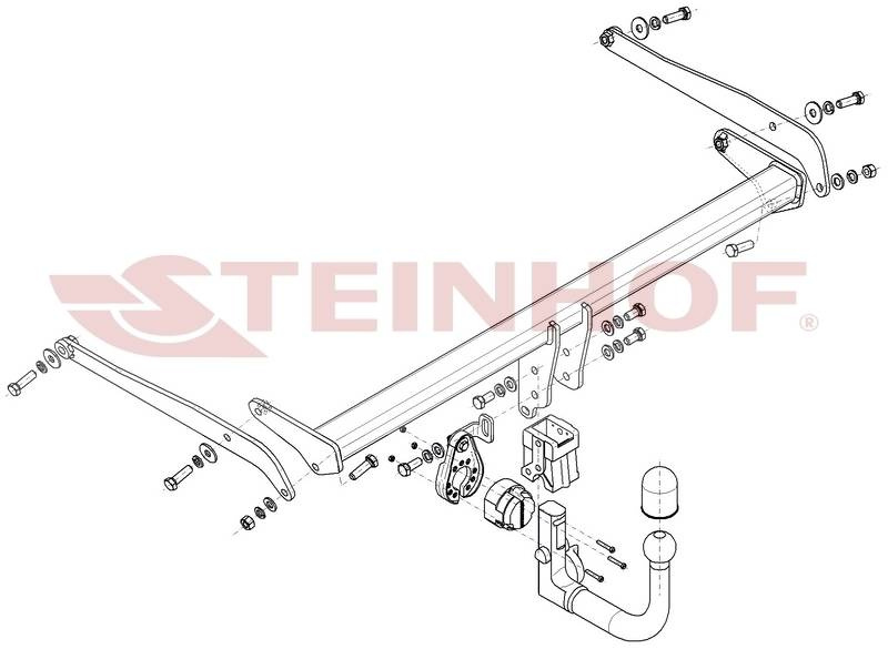 Hak holowniczy Steinhof F-316