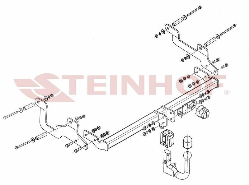 Hak holowniczy Steinhof D-055