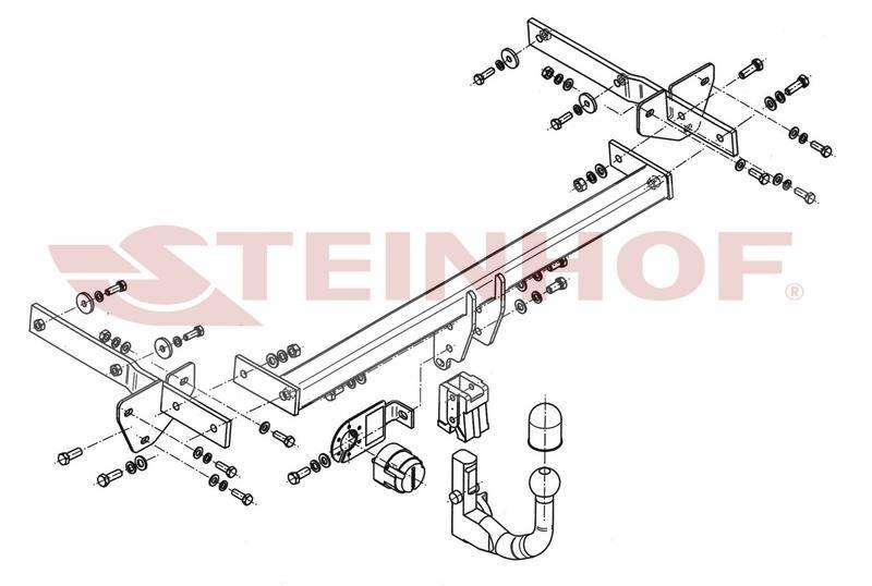 Hak holowniczy Steinhof M-099