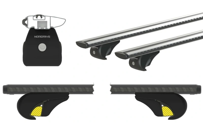 Bagażnik dachowy Belki Nordrive Silenzio Ford Transit Courier 09.2023-