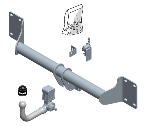 Hak holowniczy Brink BMW X5 F15 2013-2018