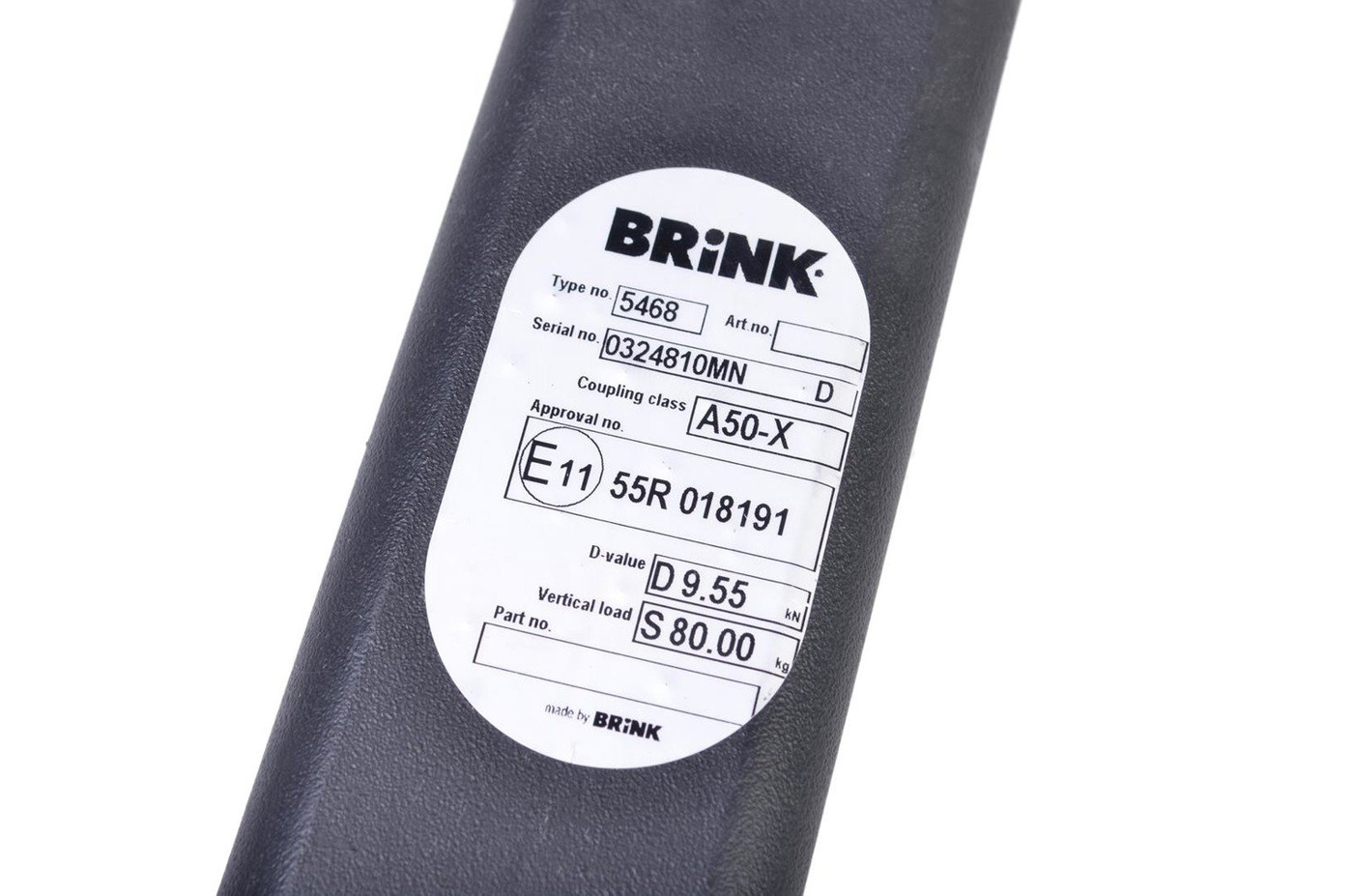 Hak holowniczy Brink 546800