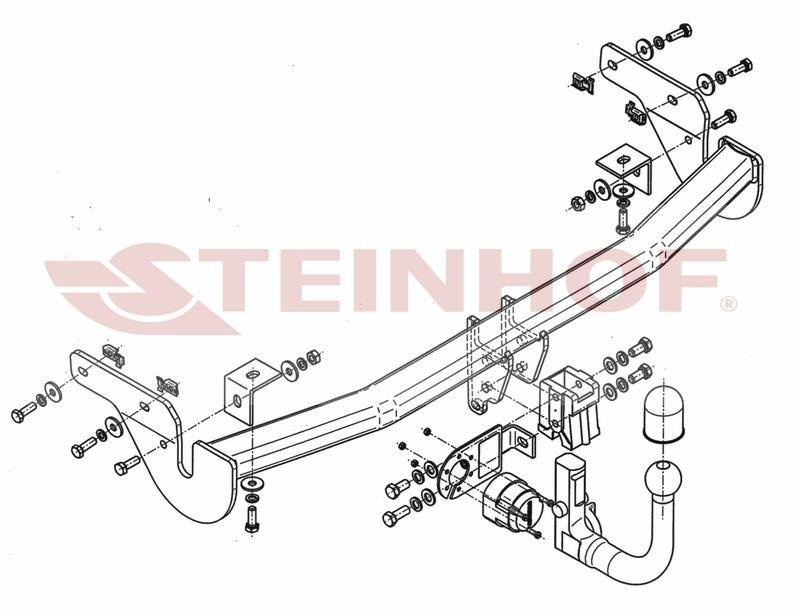 Hak holowniczy Steinhof C-013